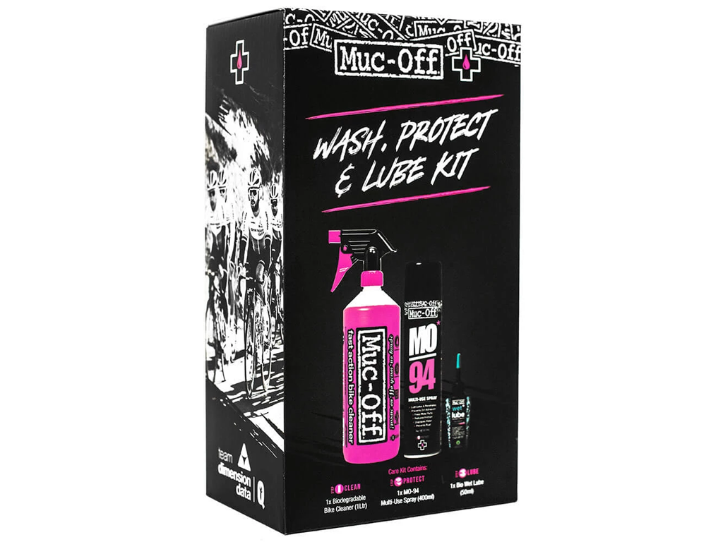 Muc-Off Wash, Protect & Lube Kit