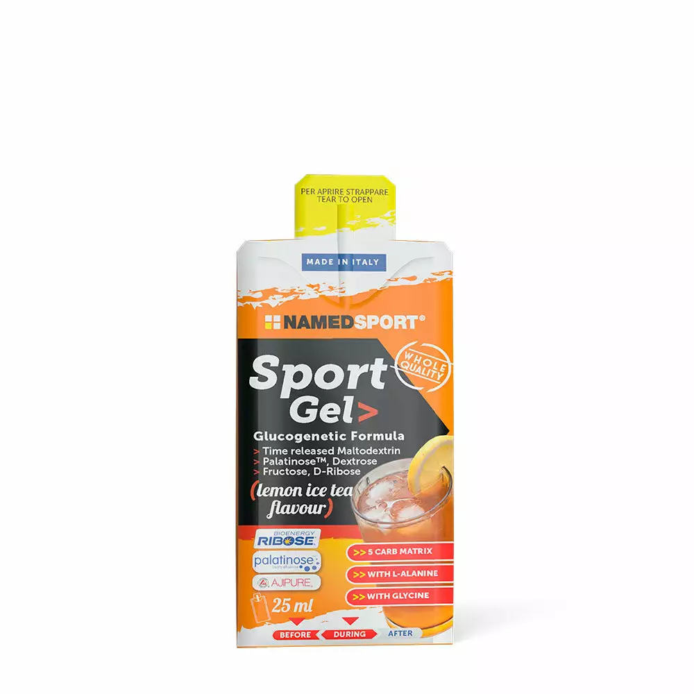 NamedSport Sport Gel Lemon Ice Tea 25 Ml